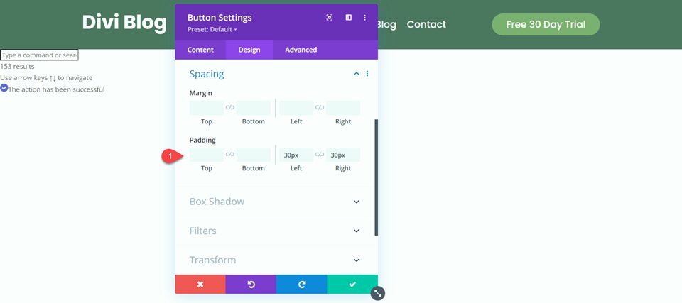 Divi Fullwidth vs Regular Menu Module Regular Menu Button Padding