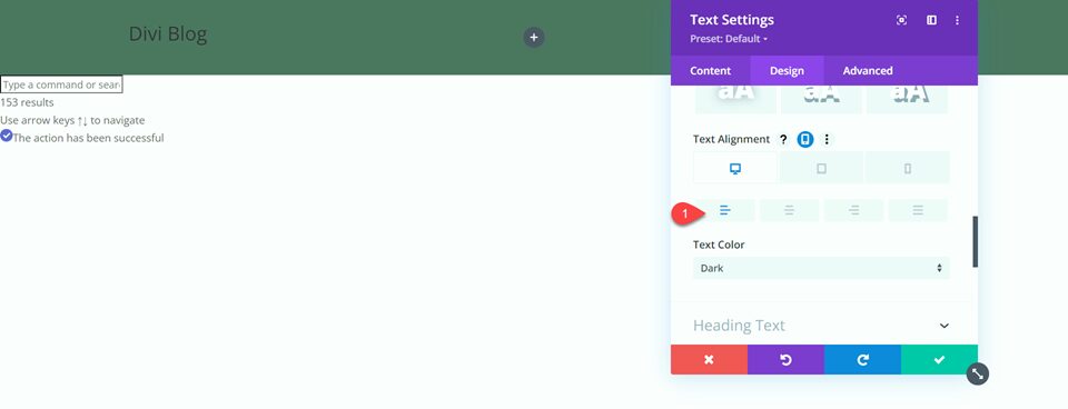 Divi Fullwidth vs Regular Menu Module Regular Text Alignment