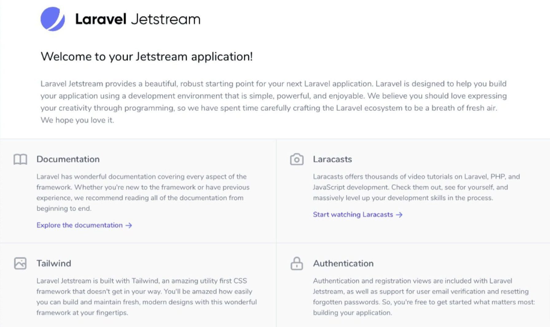 Laravel Jetstream