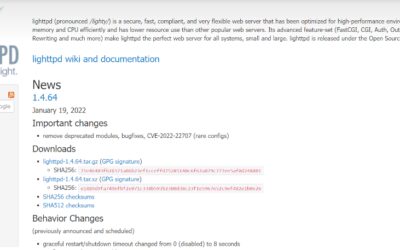 What Is Lighttpd Web Server?