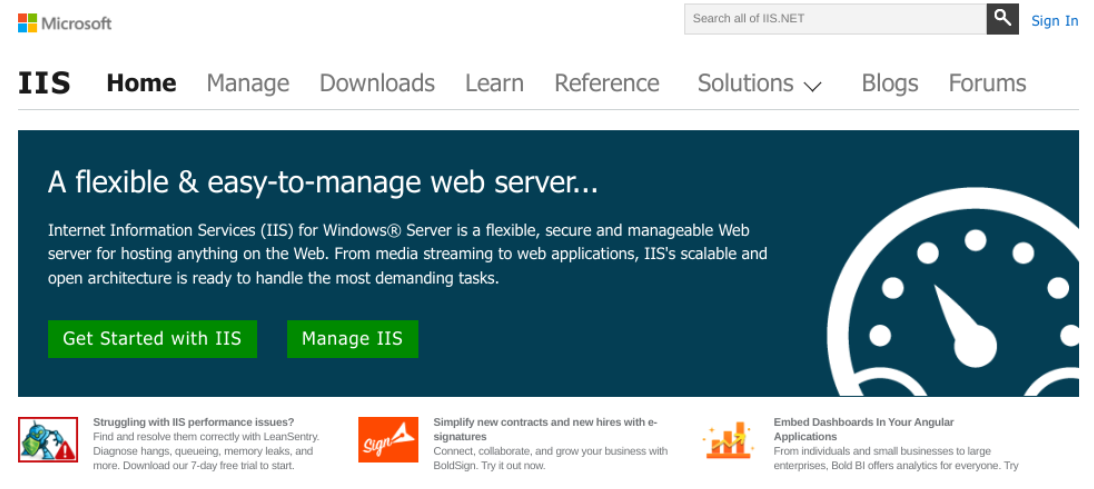 What Is Microsoft IIS Web Server Software?