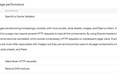 How to Fix the “Specify a Cache Validator” Error