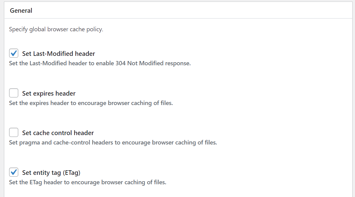 Configuring W3 Total Cache