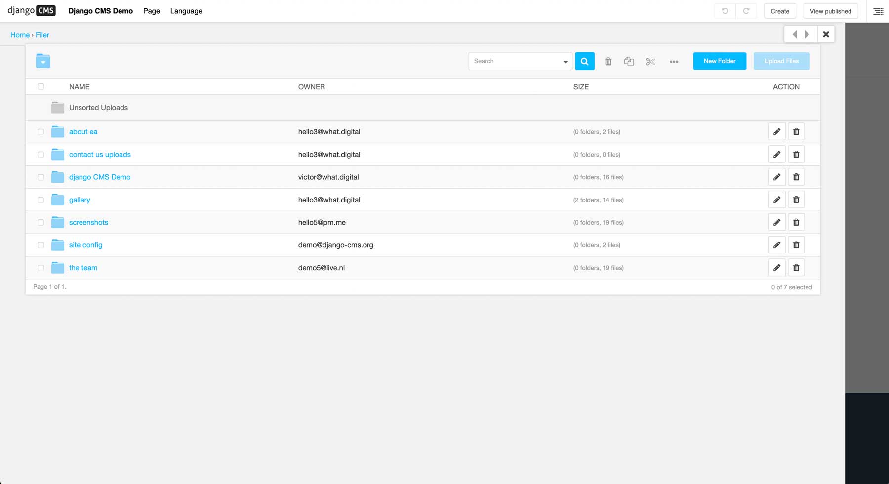 wordpress vs django media library