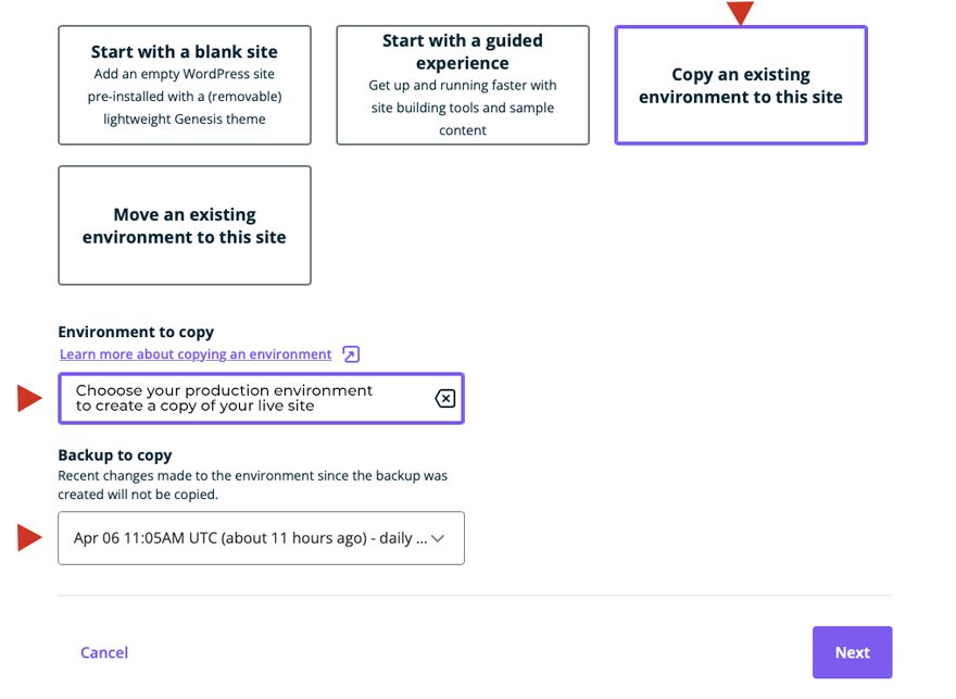 Creating a WordPress Staging Site with WPEngine