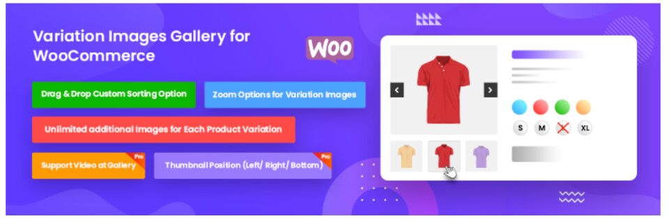 The Variation Images Gallery for WooCommerce plugin.