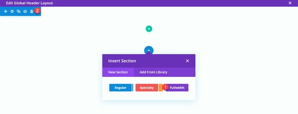 Divi Style Cart Search Icons Fullwidth Menu Add Fullwidth Menu