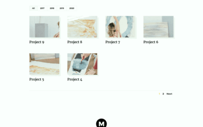 How to Style the Pagination in Divi’s Filterable Portfolio Module