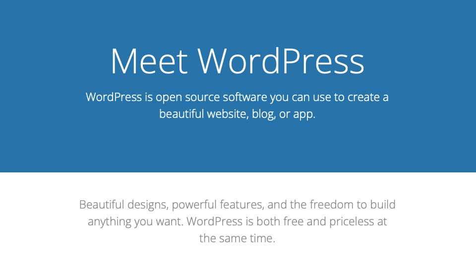 WordPress vs Web.com