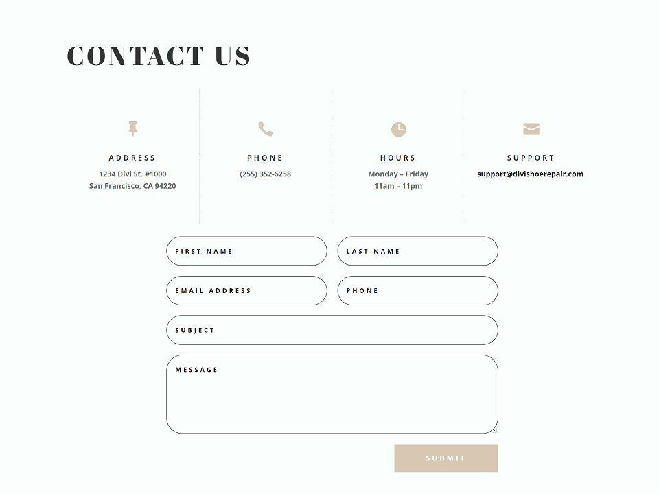 How to Combine Inline & Fullwidth Fields in Divi’s Contact Form Module