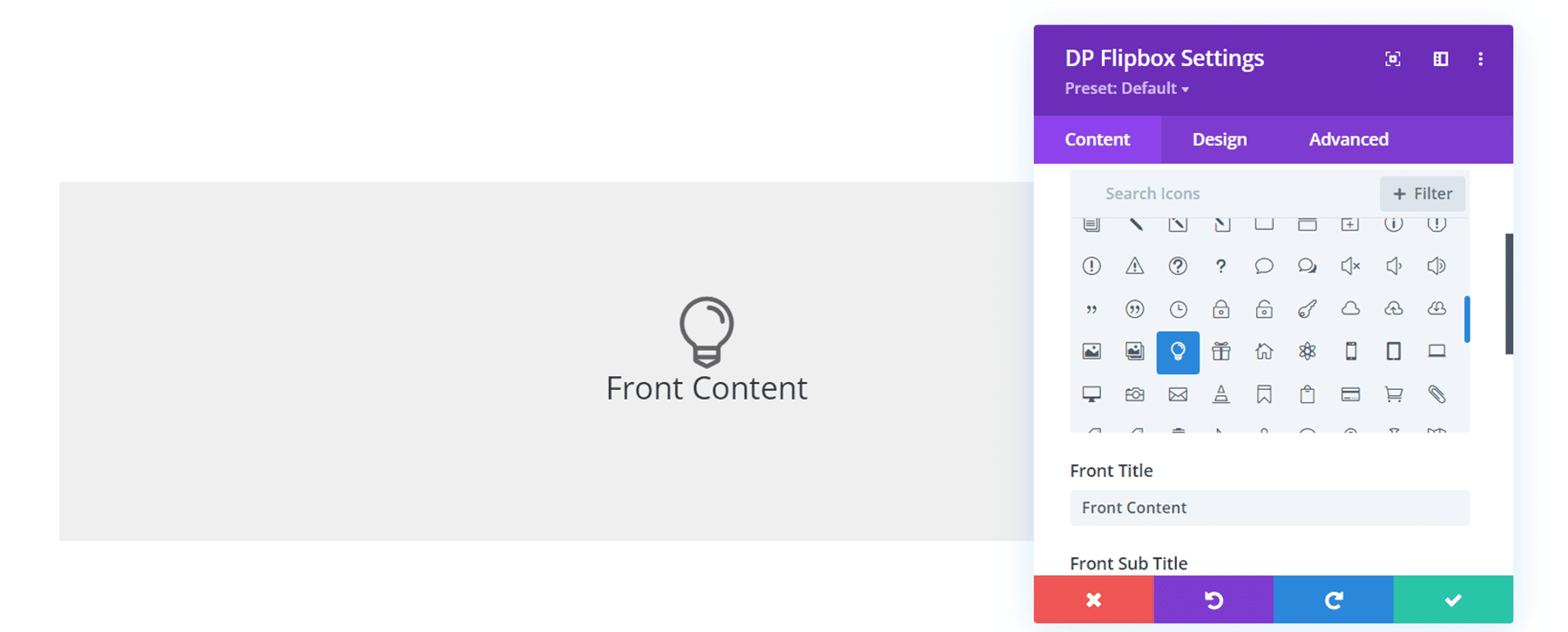 Divi Plugin Highlight Divi ConKit Pro Flip Box