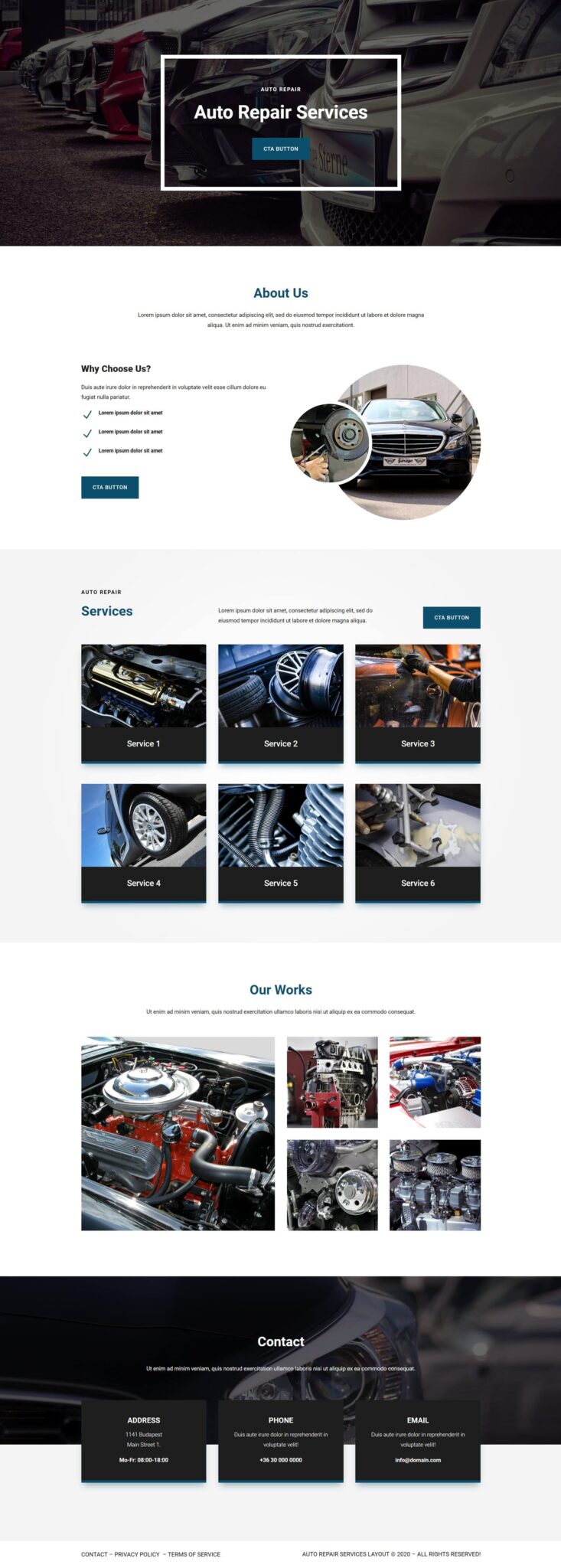 Divi Product Highlight Homepage 25 Divi Layout Pack Auto Repair