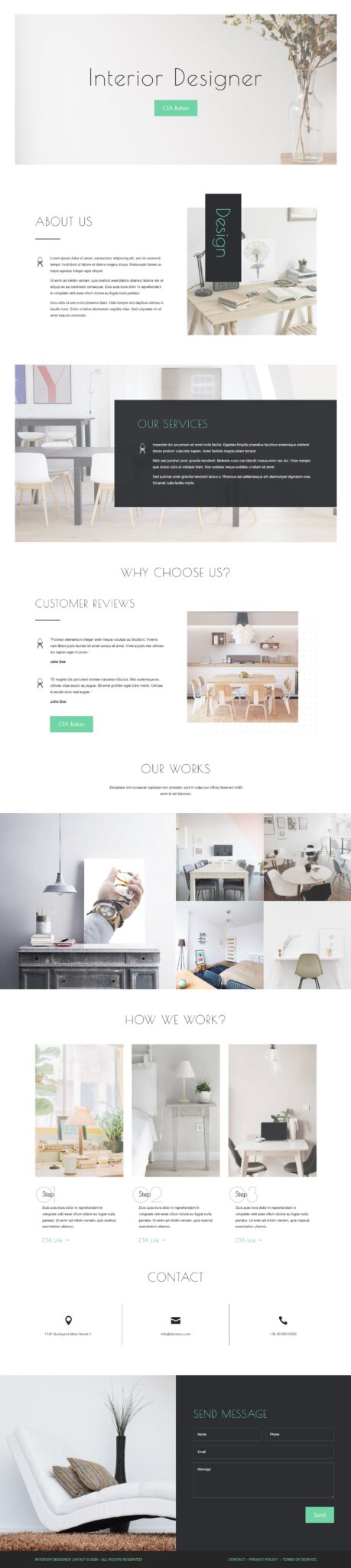 Divi Product Highlight Homepage 25 Divi Layout Pack Interior Light