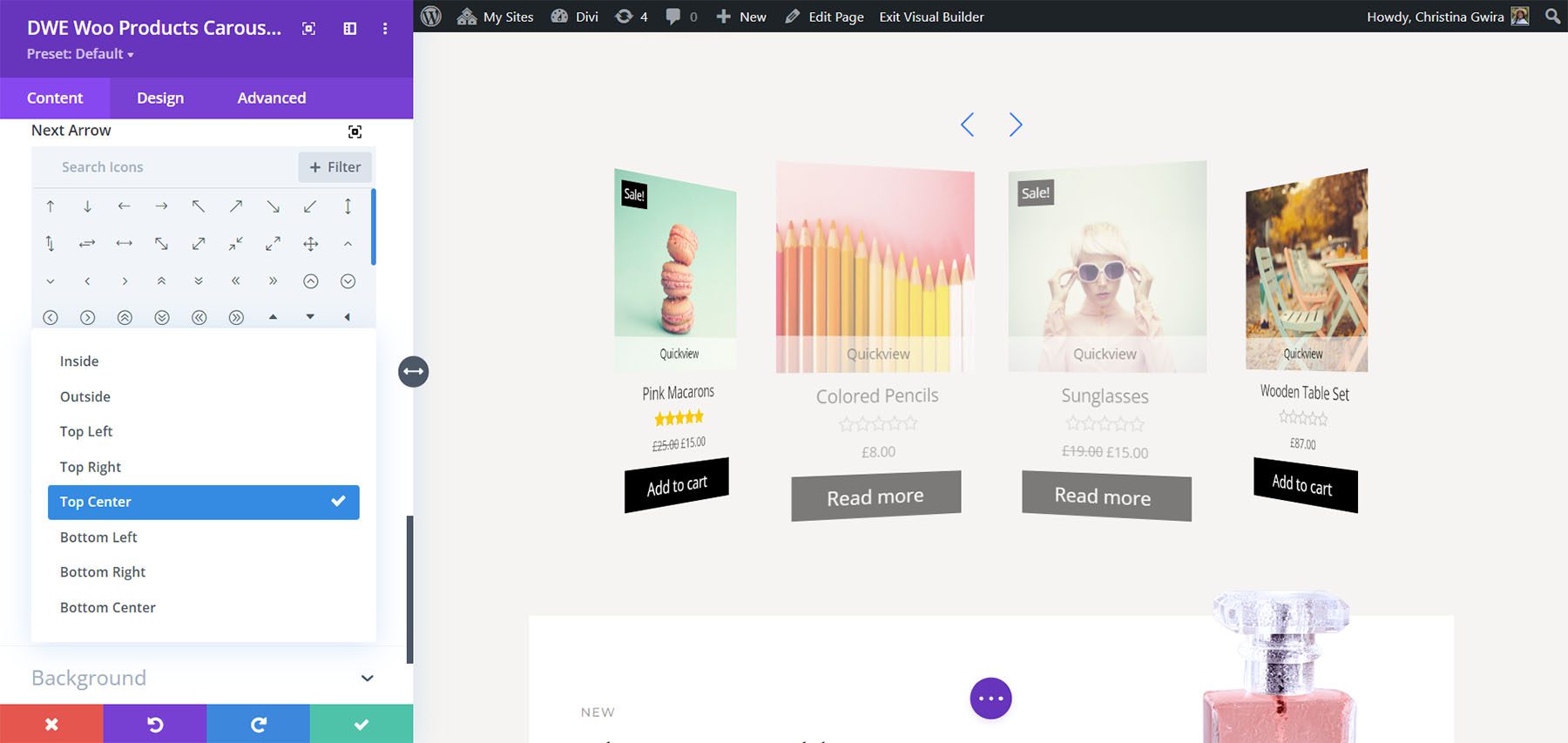 Divi WooCommerce Extended Products