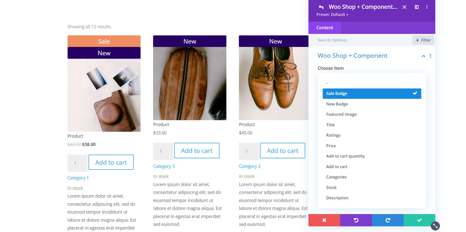 Divi Plugin Highlight Divi Shop Builder Choose Component