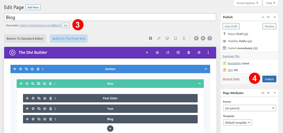 Remember to change your permalinks after duplicating a page!