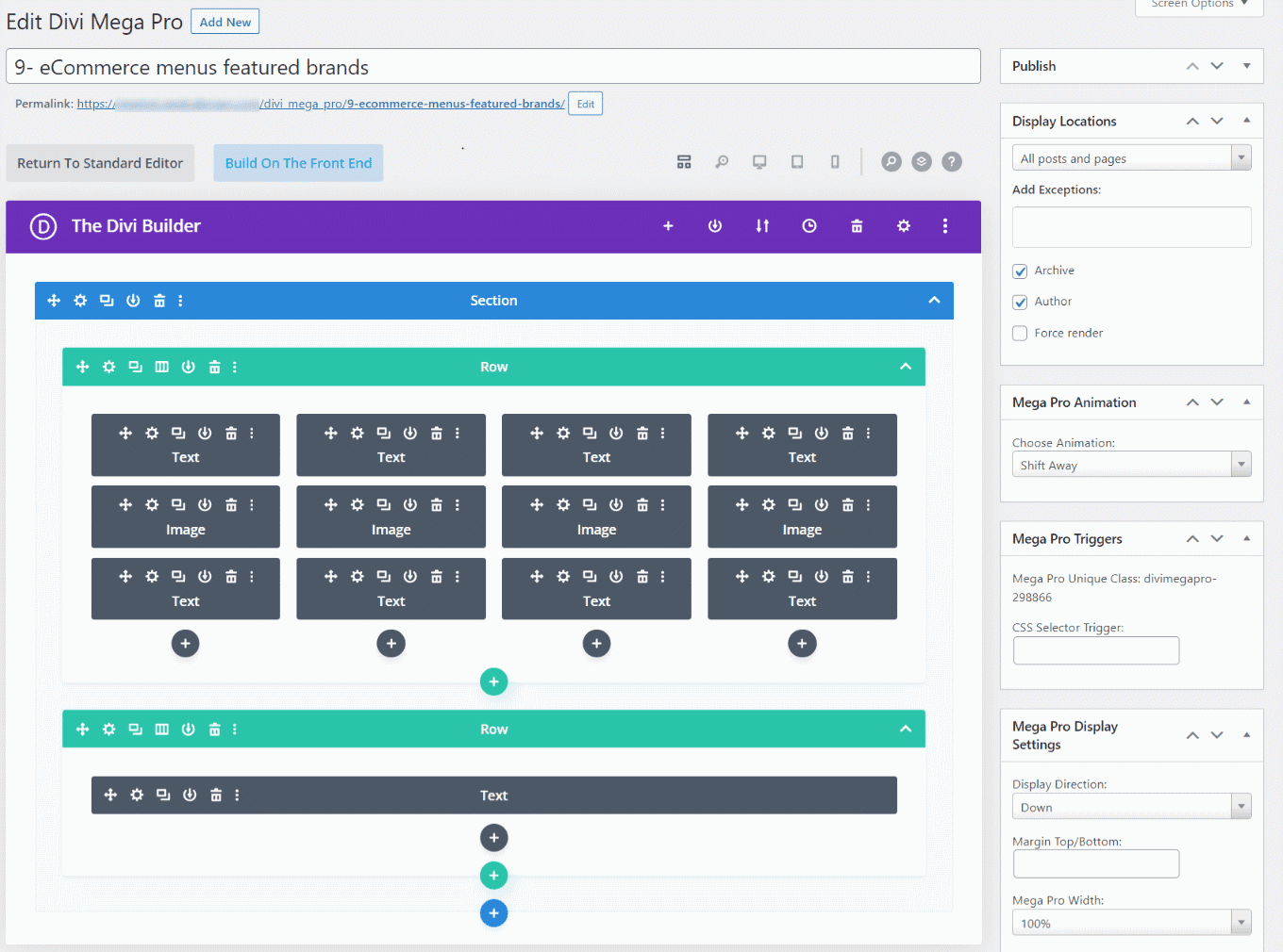 Divi Mega Pro Templates