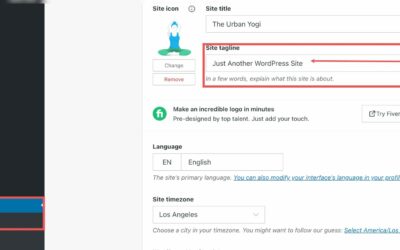 How to Use the WordPress Site Tagline Block