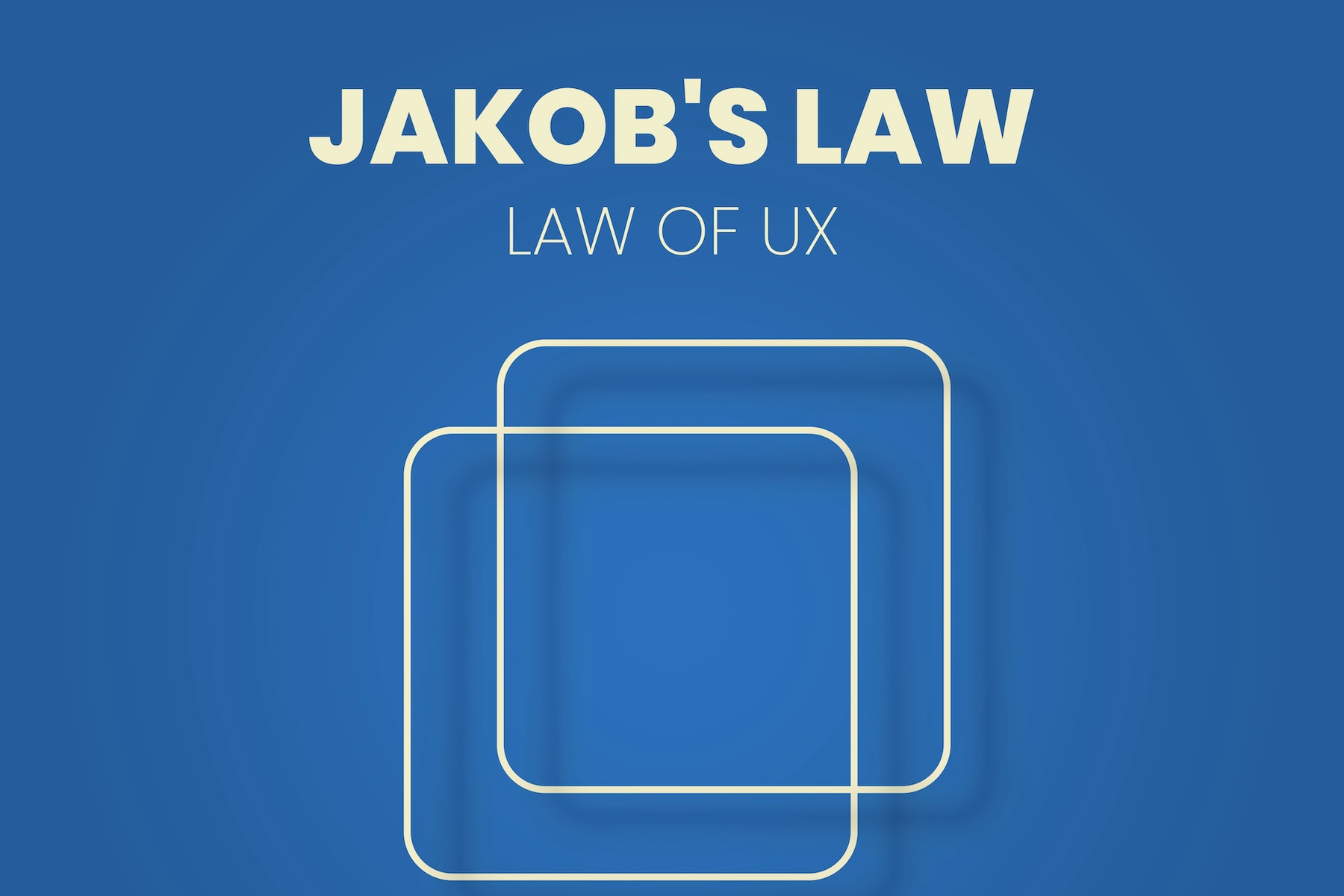 Jakob's Law: Designing the Familiar