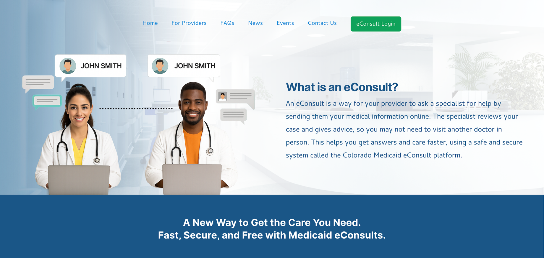 Colorado Medicaid eConsult Program