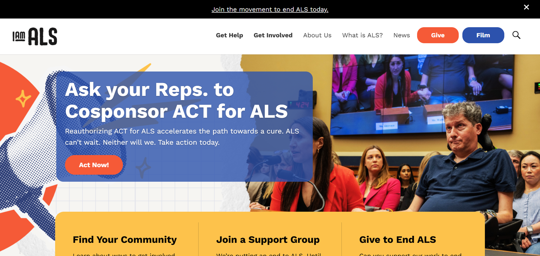 I am ALS